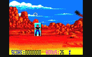 Buffalo Bill's Wild West Show (UK) (1989) screen shot game playing